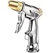 HOMY Garden Hose Nozzle Sprayer Gun, Zinc Alloy Gun Body & Full Brass Nozzle, Leak Proof Metal Hand Sprayer, High Pressure Pistol Grip Sprayer in 4 Spraying Modes