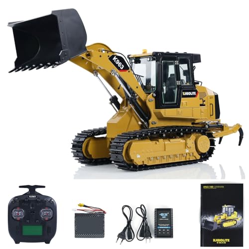 wheelfun Kabolite 1:16 Hydraulic RC Loader K963 100 Metal Remote Control Construction Car Light...