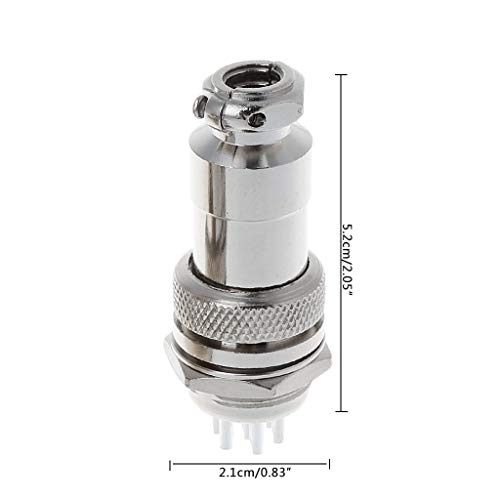 LOLOVI WANMEI GX20 Luchtvaart Connector Kit Mannelijke En Vrouwelijke 2/3/4/5/6/7/8 Pin Socket Plug - Image 3