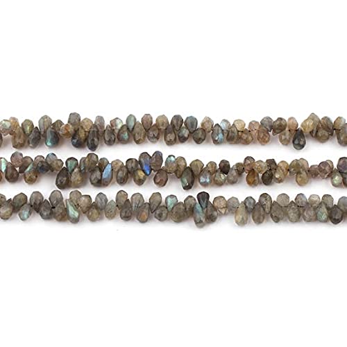 Labradorite facettée perles de qualité supérieure pour bijoux fins