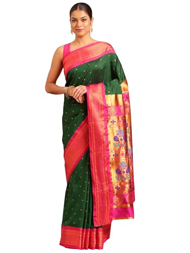 Varkala Silk Sarees paithani silk saree – image 2