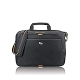 Solo New York Ace Slim Brief Laptop Briefcase, Black