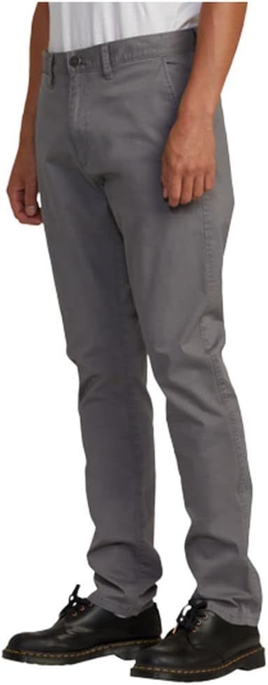 RVCA Mens Slim Fit Pants