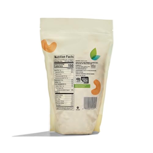 365 By Whole Foods Market, Cashews Unroasted Unsalted Value Size Organic, 20 Ounce - Image 3