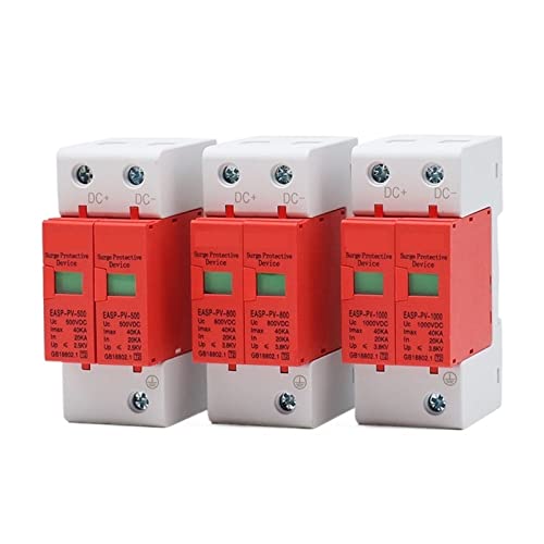 Parafoudre PV 2 pôles DC 800V dispositif de protection surtension basse tension