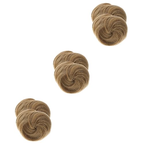 Chignon postiche synthétique volumineux idéal pour vos galas de danse et mariages