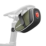 ROCKBROS Bike Saddle Bag with Tail Light...
