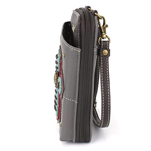 Image of CHALA Wallet Crossbody Cell Phone Purse - Women Faux Leather Multicolor Handbag with Adjustable Strap