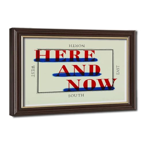 Impression giclée Here And Now d'Ed Ruscha pour un bureau moderne et inspirant