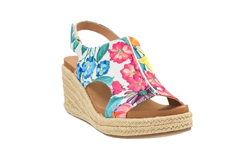 Image of Corkys Footwear Womens Carley Wedges, Featuring Corkys EVA Foam Cushioned Insoles, A 2.5 Inch Heel, Lightweight For All Day Wear, And Hook And Loop Closure