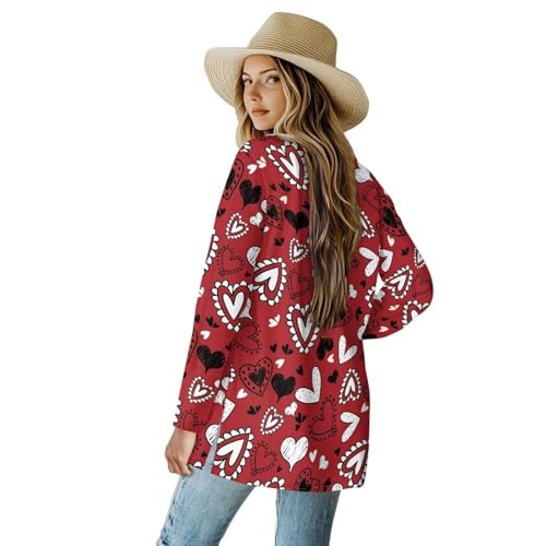 Image of Cardigan for Women Long Sweater Open Front Sweaters Fashion Lightweight Cardigans with Pockets
