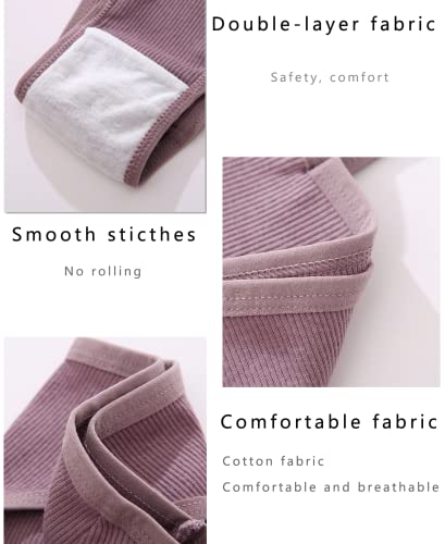 Image of FINETOO Womens Cotton Underwear Sexy Stretch Bikini Panties Low Rise Hipster Ladies Soft V-Waist Cheeky