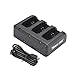 Newmowa Rapid 3-Channel Charger for Gopro Hero 3, Gopro Hero 3+, Gopro Hero4, AHDBT-301, AHDBT-302, AHDBT-401 (Rapid 3-Channel Charger)