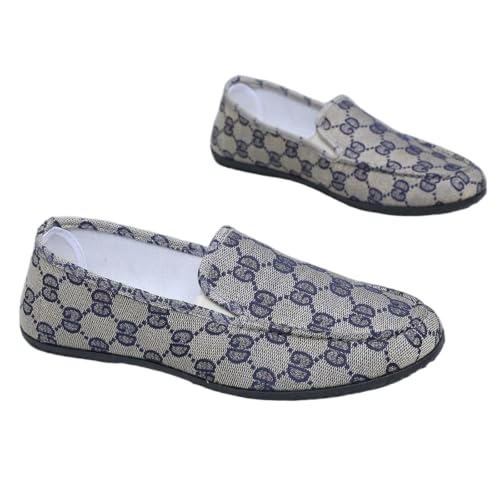 Mocasines de lona para hombre CYBHSM que alivian el cansancio, calzado casual y fresco