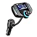 Produktbild Criacr FM Transmitter, Bluetooth Kfz FM Transmitter, Auto Radio Adapter Freisprecheinrichtung Car Kit mit integriertem Mikrofon und 2 Port USB Kfz Ladegerät für Iphone, Samsung, Sony, Huawei usw