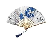 Os festonné durable: ce ventilateur est fabriqué à partir d'os festonné de haute qualité qui assure la robustesse et la durabilité, offrant un soutien puissant lors de l'utilisation.