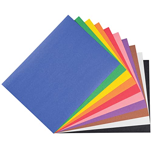 Prang (Formerly SunWorks) Construction Paper, 10 Assorted Colors, 9" x 12", 300 Sheets