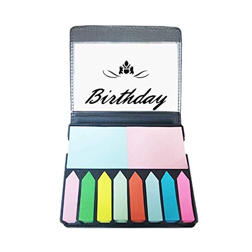Marque-page autocollant Happy Birthday pour ne plus jamais corner vos livres
