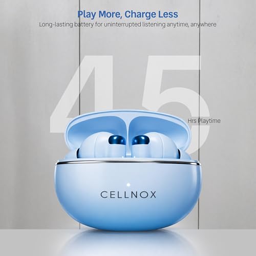 CELLNOX Ear Buds Wireless Blue - Image 6
