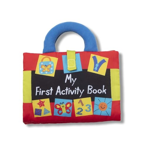 Melissa & Doug K’s Kids My First Activity Book 8-Page Soft Book for...