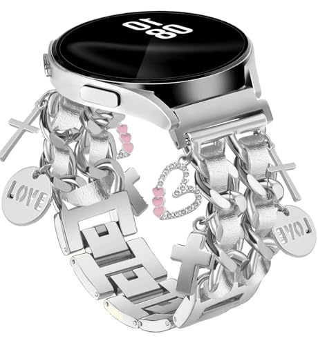 Bracelet 20mm métal Galaxy Watch 7 pour sublimer vos tenues de bureau et soirées