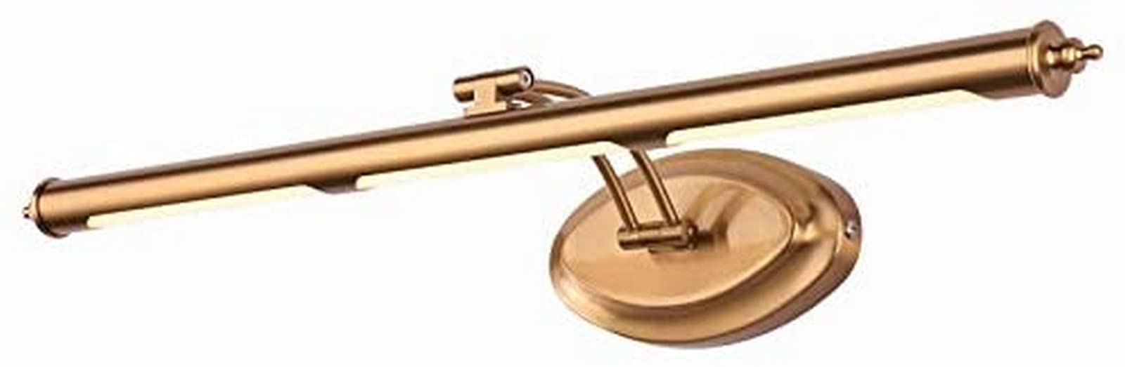 Lampe hôtel pour miroir en cuivre éliminant les ombres du visage
