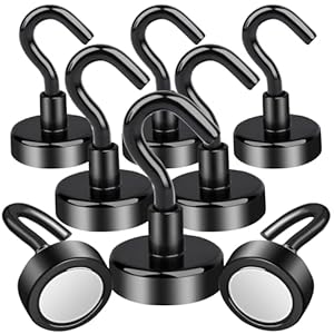 Keukenket Magnethaken Extra Stark 25MM 8 Stück