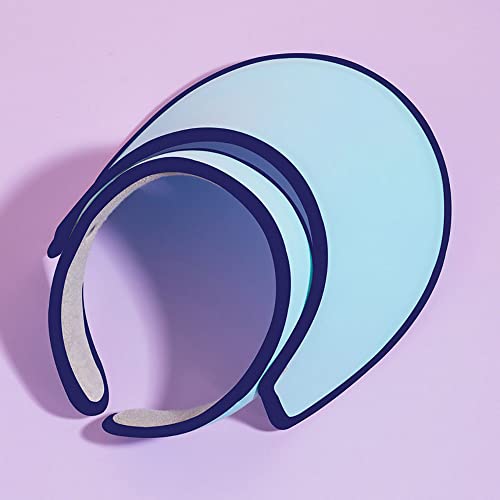 Kids Sun Visor Hats Boys Girls Adjustable Large Brim Summer Uv Protection Beach Cap 7-14 Years Old Upf50+ Ykh3M087, Blue #TOP5