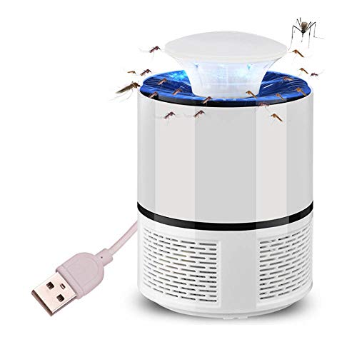 Preisvergleich Produktbild htovila Mückenlampe, elektrisches Moskitoneuchte, starke Windanziehung, Lichthärtung, energiesparend, leise, ungiftig, keine Strahlung, Typ USB
