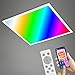 Produktbild BRILONER - LED Deckenlampe flach Smart Home, App- und Sprachsteuerung, buntes RGB+W Licht, LED Lampe, LED Deckenleuchte, Wohnzimmerlampe, LED Panel, Schlafzimmerlampe, 59,5x59,5x6,3 cm, Weiß
