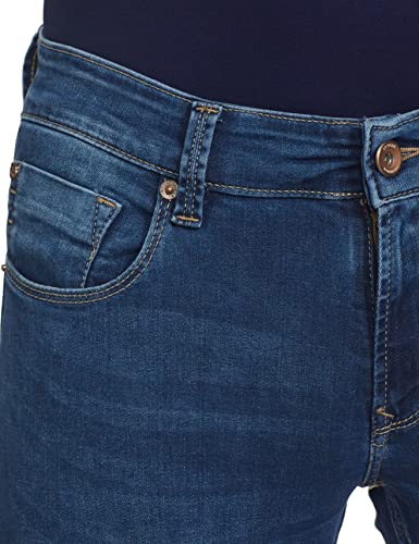 Image of Spykar Men's Skinny Fit Low-Rise Casual Jeans