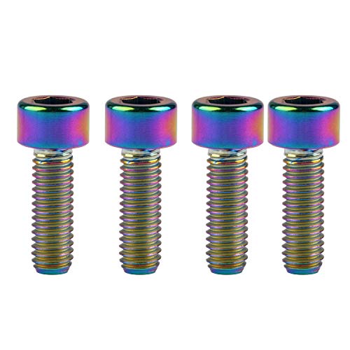 Tornillos M6x18 de titanio hexagonales para solucionar la rotura por vibración