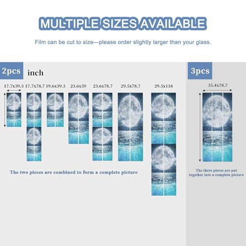 Vinilo Decorativo Para Ventana Qibunaqu 79x18 pulg miniatura 6