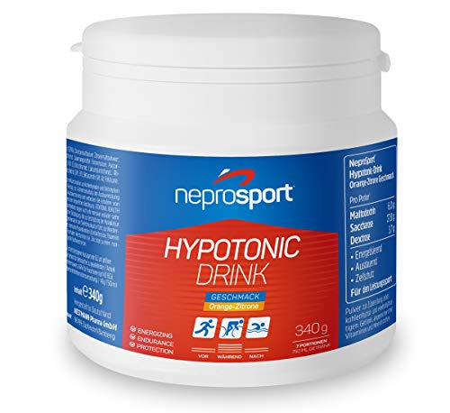 neprosport Hypotonic-Drink - Sportgetränk - KÖLNER LISTE - Laborgeprüft - Herstellung Deutschland - Höchste Qualität - Leistungssport (340g) Cover