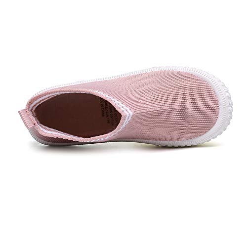 Child Girls Athletic Running Sneakers Boys Breathable Walking Slip on Sock Shoes4