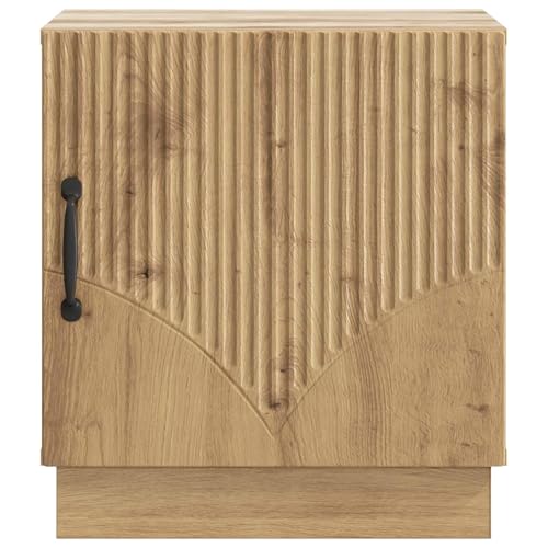 Table d'appoint fine bois et métal pour chambre à coucher - 6