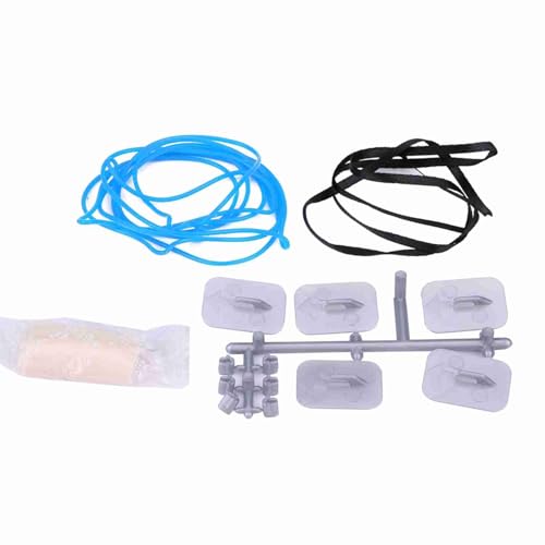 Gonetre Fernbedienungskontrolle Fliegendes Haifikett Clown Fisch Anti-Gravitation Kinderspielzeug Aufgeblasener RC Aufblasbare Ballon Spielzeughai Clownfish für 3+ Jahre Alte (Blauer