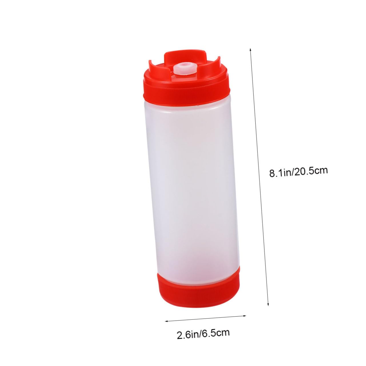 COLLBATH Squeeze Sauce Bottle Ketchup Bottles Condiment Squeeze Bottles Squeeze Condiment Bottles Catchup Dispenser Squeeze Dispensers for Ketchup Paint Squeeze Bottle Plastic Red re-usable