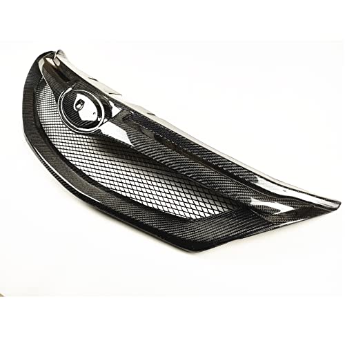 Front Car Bumper Grille Grill For 2008-2010 2009 Subaru Impreza Wrx Carbon Fiber #TOP2