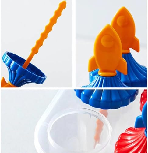 Image of TASTIC 6 Cavity Plastic Reusable Food Grade Material Homemade Frozen ICE Candy Maker, ICE Cream Mould, Popsicle Mould, Icemaker, KULFI Maker, Moulds for All Age (Multicolor) (Multicolor)