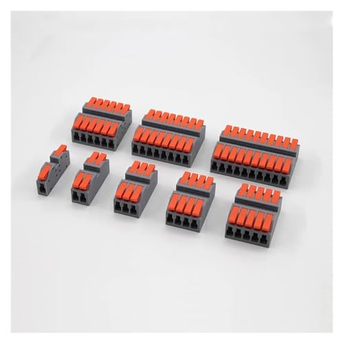 Wire Connector Cable Led Connectors Compact Quick Wiring Push-in Terminal Blocks Tools for 4mm² 6mm²(N6H-4PC)