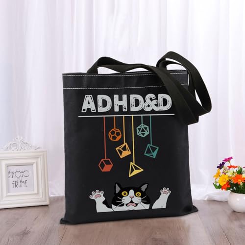 Bolso Tote para amantes de videojuegos y gatos miniatura 4