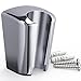hoffmann Duschkopfhalterung Universal incl. Schrauben | Chrom | ABS Kunststoff | Made in Germany