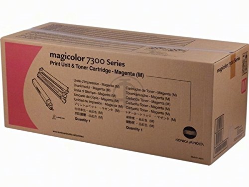 Kit tambour magenta Magicolor 7300 original pour résoudre les défauts d'impression