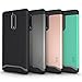 TUDIA Nokia 8 Case, Slim-Fit Heavy Duty [Merge] Extreme Protection/Rugged but Slim Dual Layer Case for Nokia 8 (Matte Black)