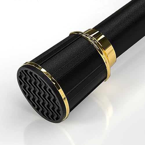 Metal Clothing Rod,Curtain Rod 16-200 Inch,Extendable Metal Closet Clothes Hanger Drying Rack,Tension Rods No Drilling,Room divider curtain rod (Color : Pink, Size : 27.5