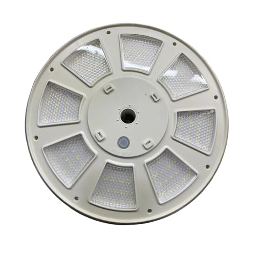 Lampadaire de drapeau 136 LED avec boîtier robuste pour l'éclairage extérieur du jardin
