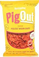 Algopix Similar Product 10 - Pigout Pigless Bacon Chips Cheddar
