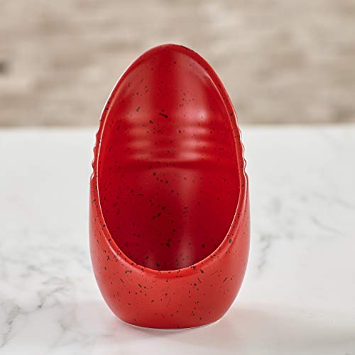 Speckled Upright Spoon Rests - Barn Red - Thumbnail 7