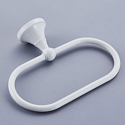 Porte-serviettes élégant blanc pour une cuisine moderne et ordonnée